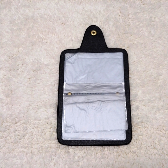 Fashion Business Credit Cards Holder Brown Leather/PVC 24 Card Holder - Picture 1 of 10